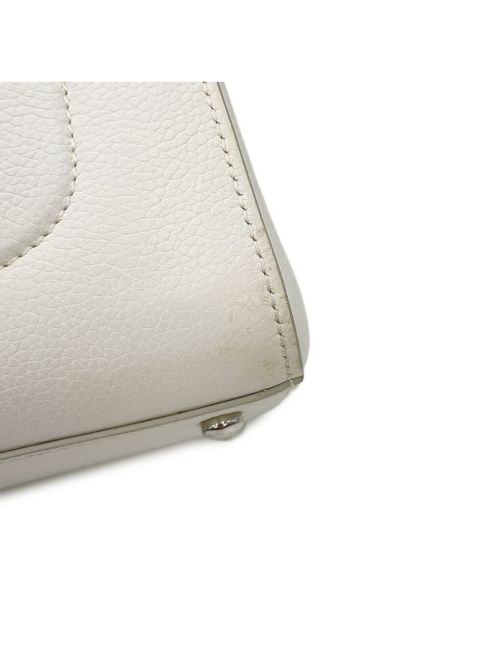 Chanel Handbag CC Logo Neo Executive Small 2-Way White - Picture 8 of 10